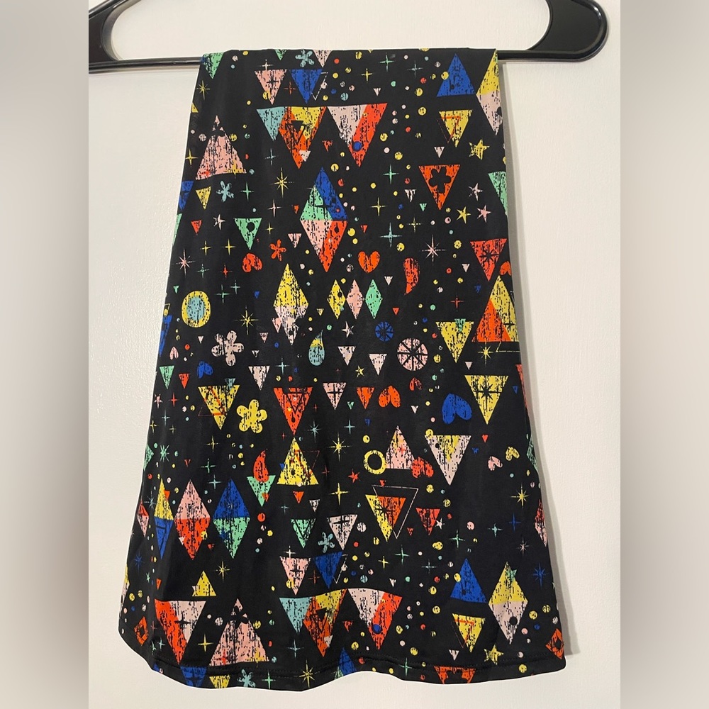 Lularoe Azure abstract artsy teacher skirt Medium